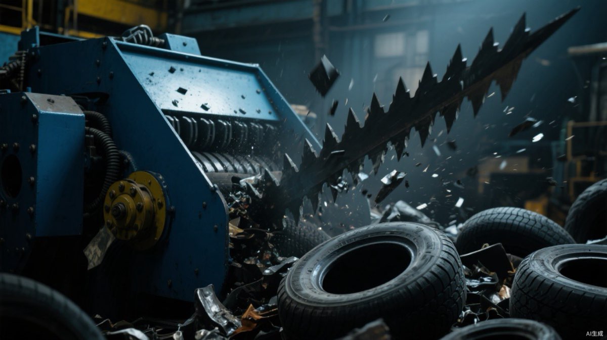 Tire Recycling Blades: A Selection Guide for Shredders and Granulators